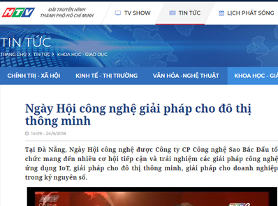 [HTV9] Ngày Hội công nghệ giải pháp cho đô thị thông minh