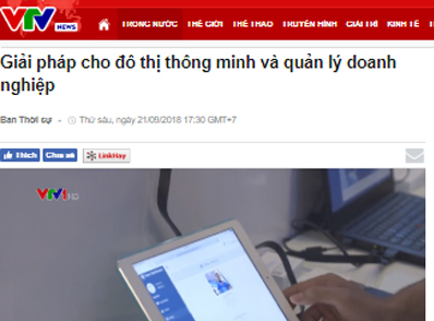 [VTV] Giải pháp cho đô thị thông minh và quản lý doanh nghiệp