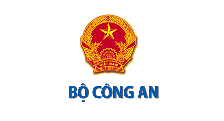 logo bo cong an en