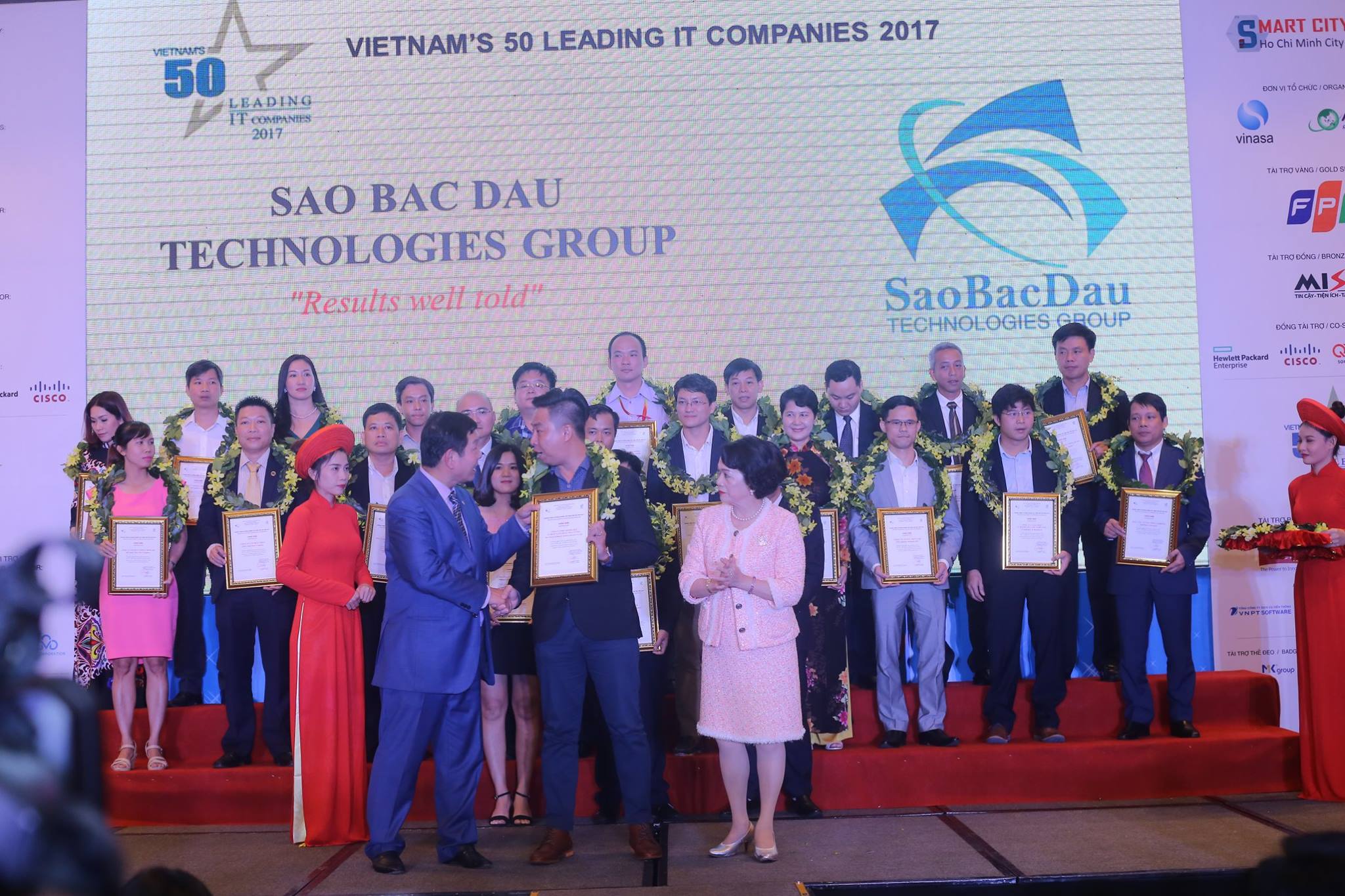 Sao Bắc Đẩu tiếp tục nằm trong Top 50 doanh nghiệp CNTT hàng đầu Việt Nam