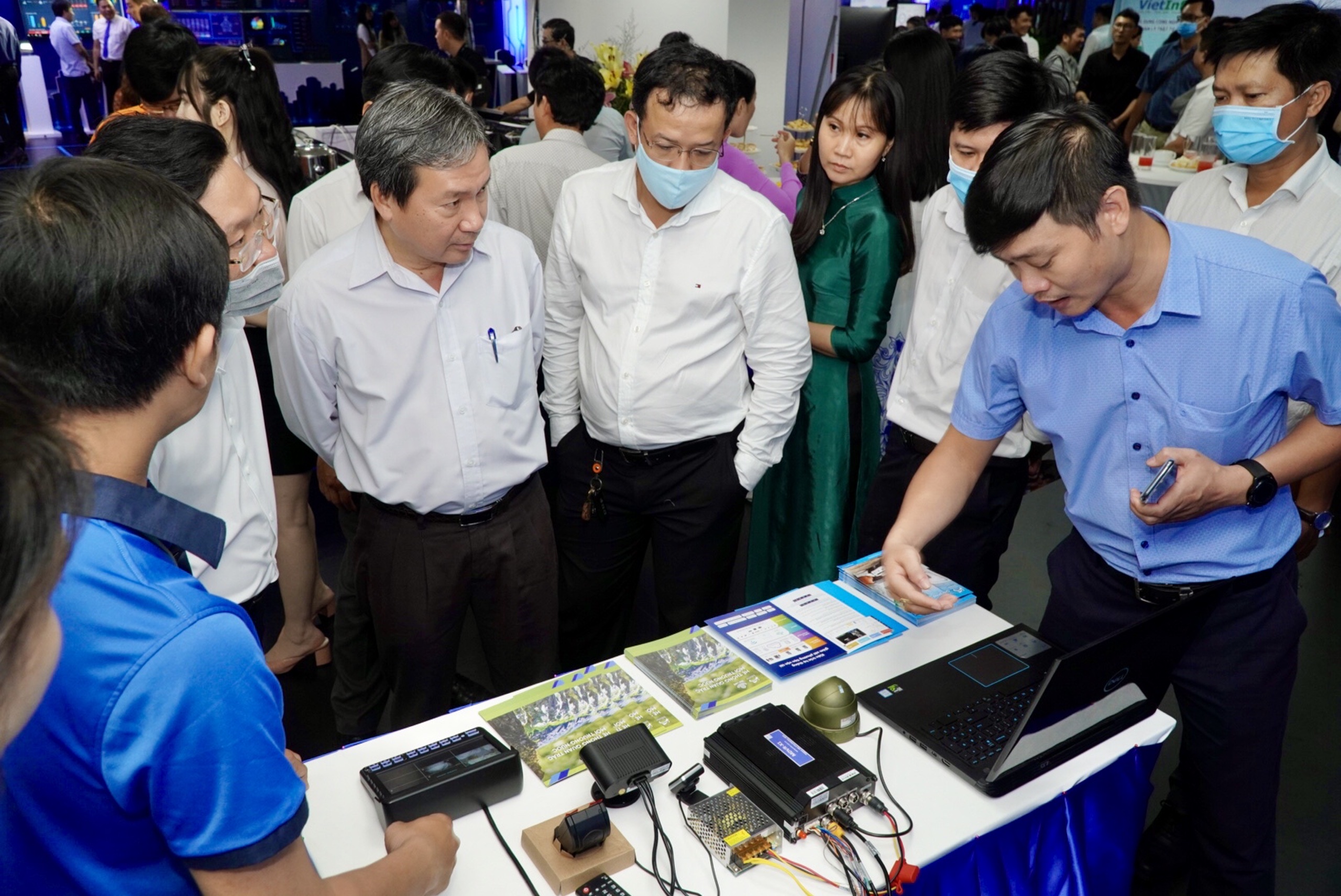 Sao Bac Dau's Solution Exhibition in Ho Chi Minh City's Creative Space and Digital Transformation Experience