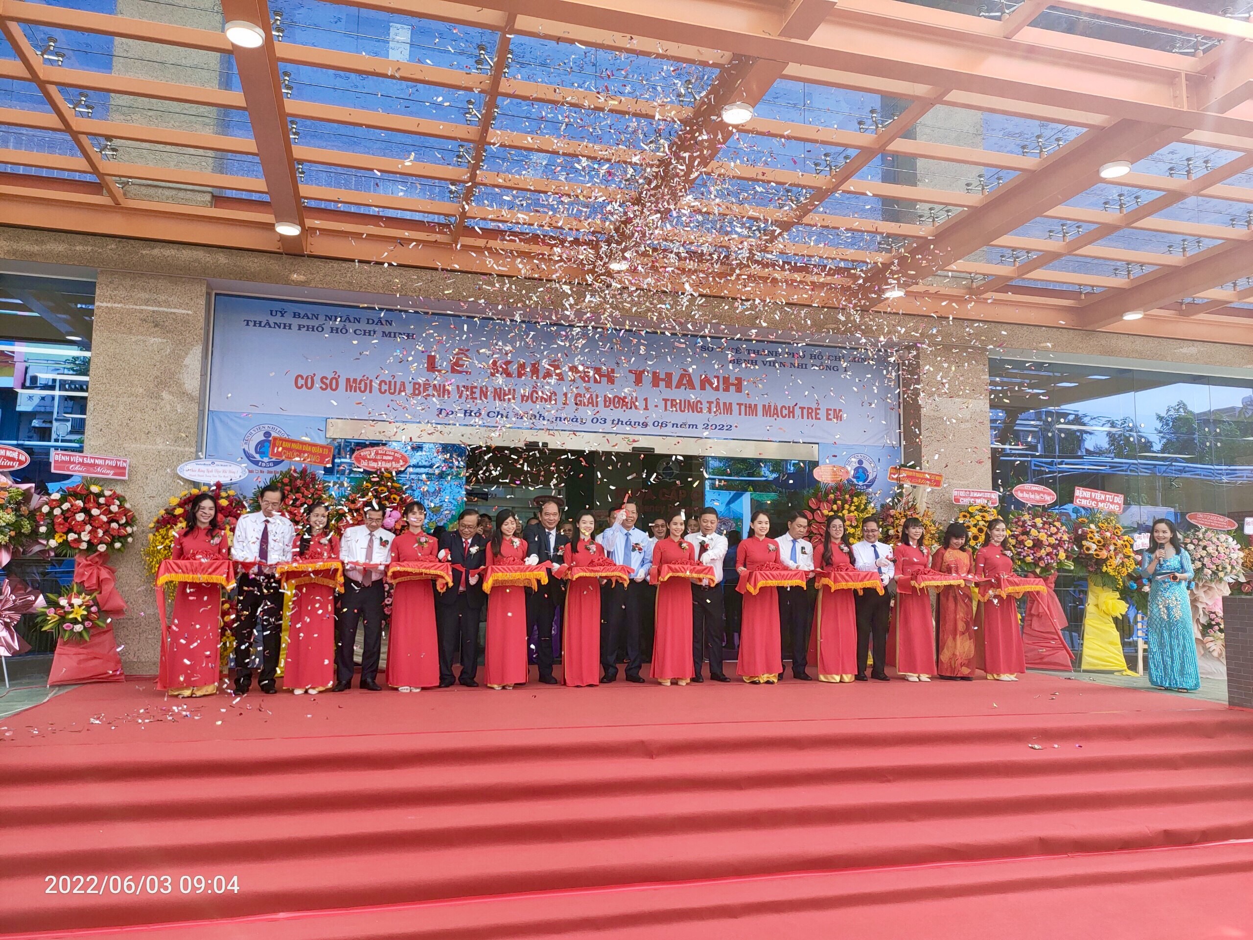 Inauguration of the New Establishment of Children's Hospital 1, Sao Bac Dau is honored to be a Partner to provide technology solutions for the Project